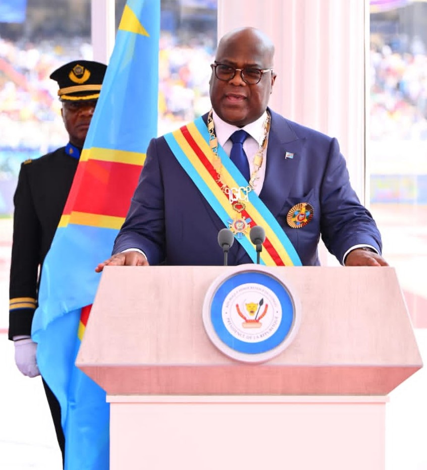 His Excellency President Tshisekedi inaugurated for the second term as ...