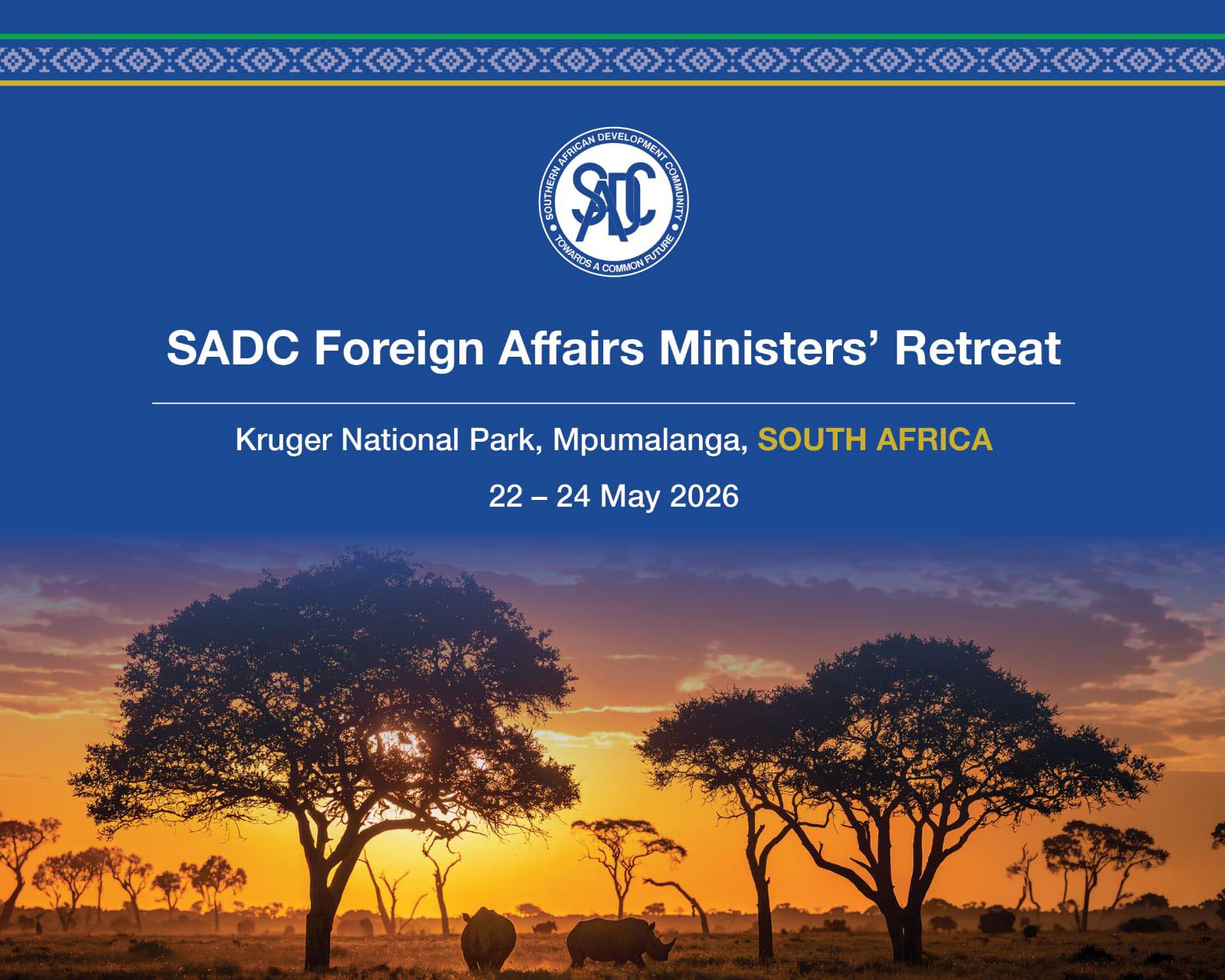 SADC Ministers of Foreign Affairs to Chart a Unified Regional Response to Global Geopolitical Shifts