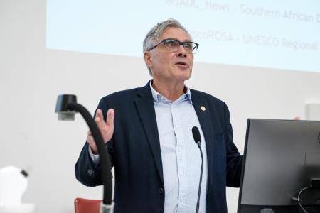 Wim de Villiers, Rector and Vice-Chancellor of the University of Stellenbosch