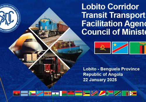 SADC Secretariat will convene the 2nd Meeting of the Lobito Corridor Committee of Ministers of Angola, DRC, and Zambia to review progress and establish a corridor management institute for coordination of the Corridor