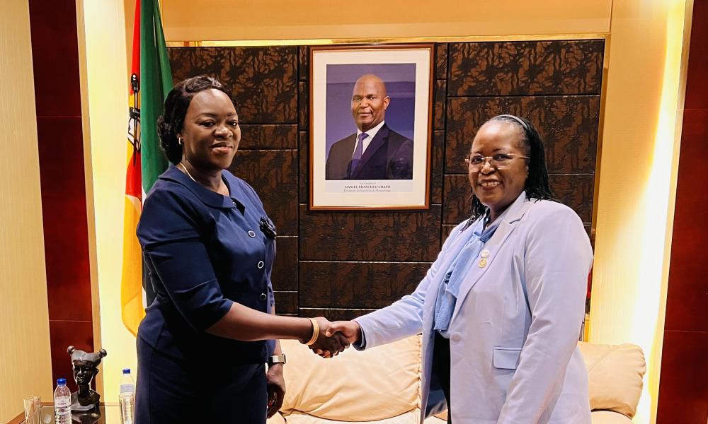 SADC Deputy Executive Secretary meets President of Mozambique National Institute for Disaster Risk Management and Reduction